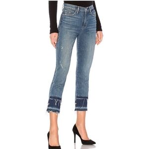 ❤ HUDSON ZOOEY STRAIGHT CROP JEANS, HIGH RISE, DOUBLE STEP HEM,  4 (27)